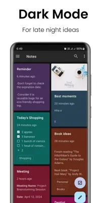 Notes android App screenshot 1