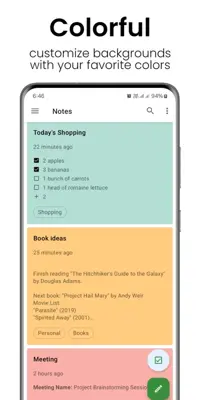 Notes android App screenshot 4